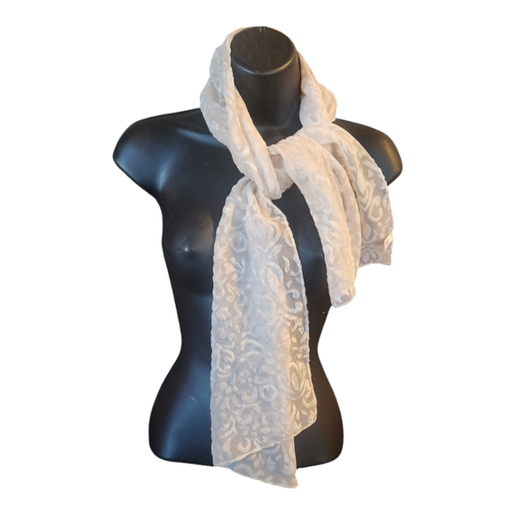 Accessories - EUC Burnout Vintage Scarf